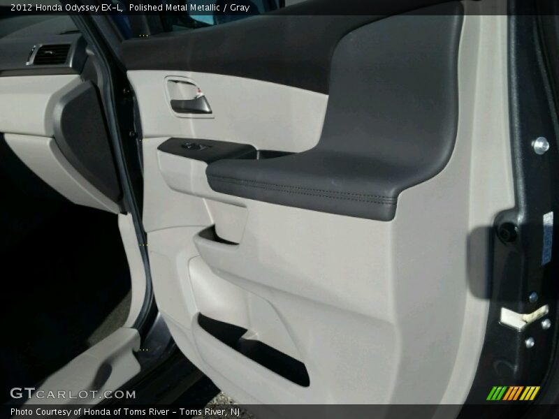 Polished Metal Metallic / Gray 2012 Honda Odyssey EX-L