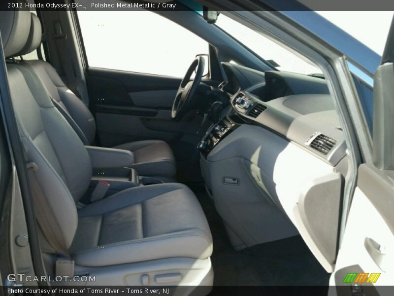 Polished Metal Metallic / Gray 2012 Honda Odyssey EX-L