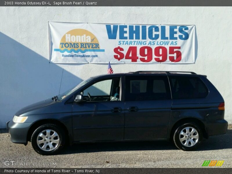 Sage Brush Pearl / Quartz 2003 Honda Odyssey EX-L