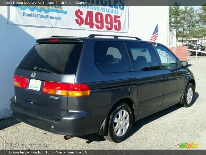 Sage Brush Pearl / Quartz 2003 Honda Odyssey EX-L