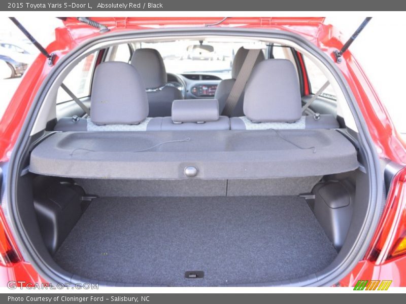  2015 Yaris 5-Door L Trunk