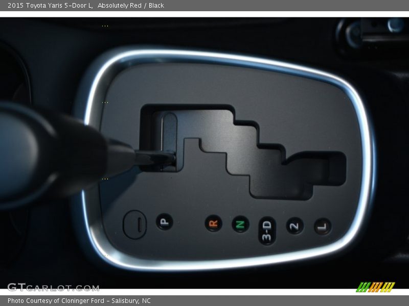  2015 Yaris 5-Door L 4 Speed ECT-i Automatic Shifter