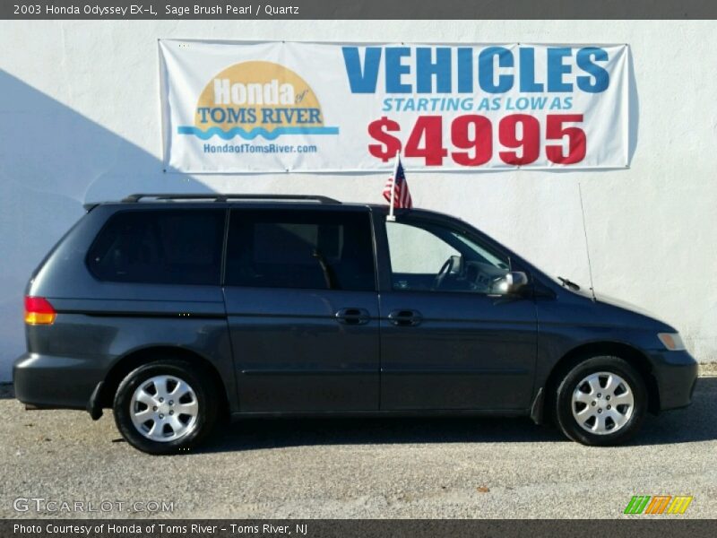 Sage Brush Pearl / Quartz 2003 Honda Odyssey EX-L