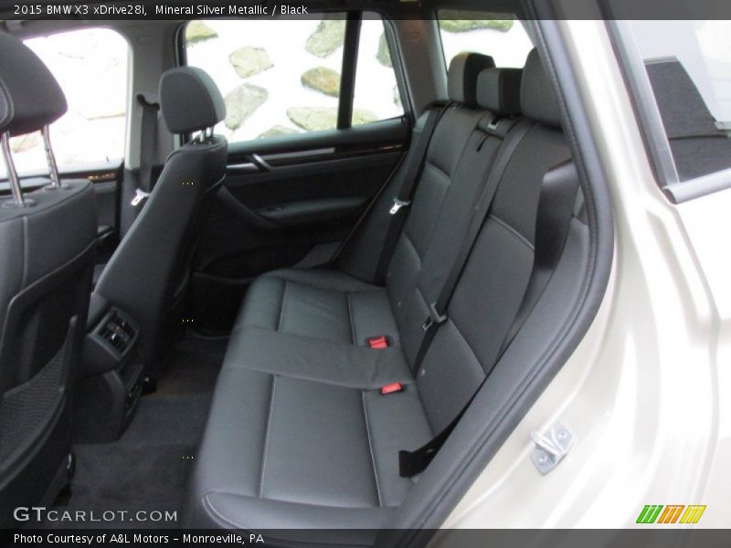 Mineral Silver Metallic / Black 2015 BMW X3 xDrive28i