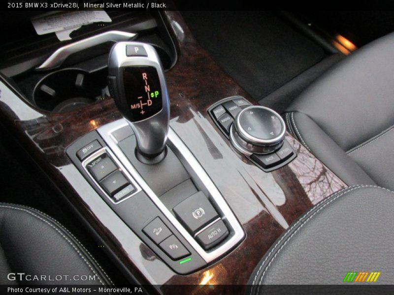 Mineral Silver Metallic / Black 2015 BMW X3 xDrive28i