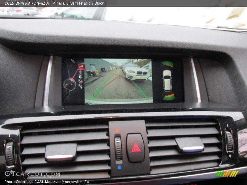 Mineral Silver Metallic / Black 2015 BMW X3 xDrive28i