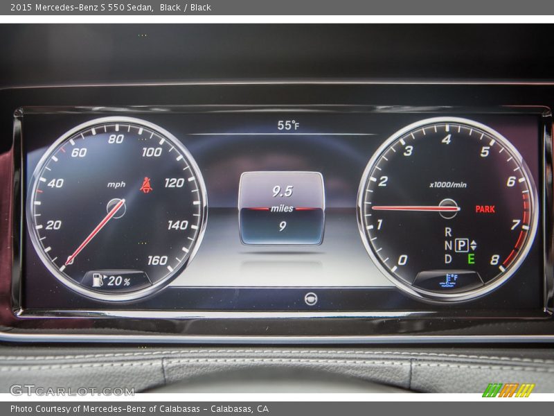 Black / Black 2015 Mercedes-Benz S 550 Sedan