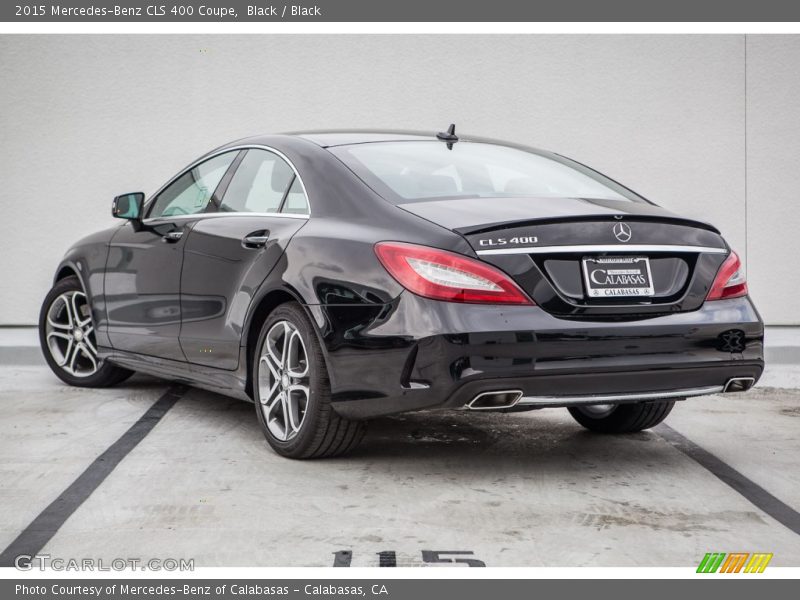 Black / Black 2015 Mercedes-Benz CLS 400 Coupe