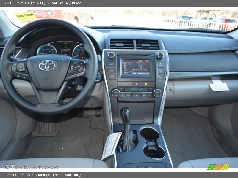 Dashboard of 2015 Camry LE