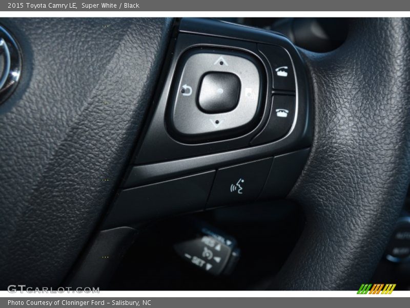 Controls of 2015 Camry LE