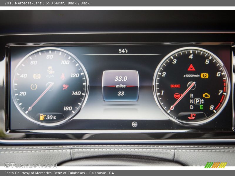 Black / Black 2015 Mercedes-Benz S 550 Sedan