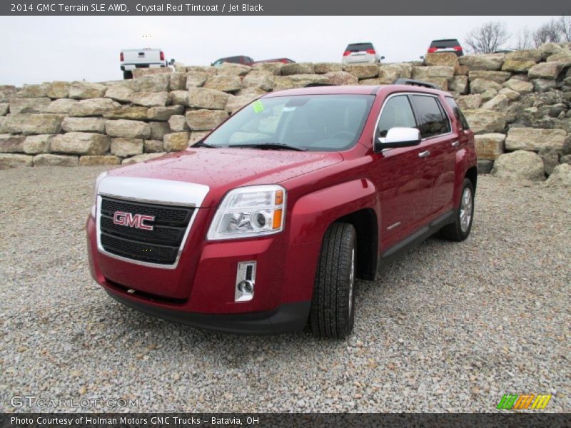 Crystal Red Tintcoat / Jet Black 2014 GMC Terrain SLE AWD