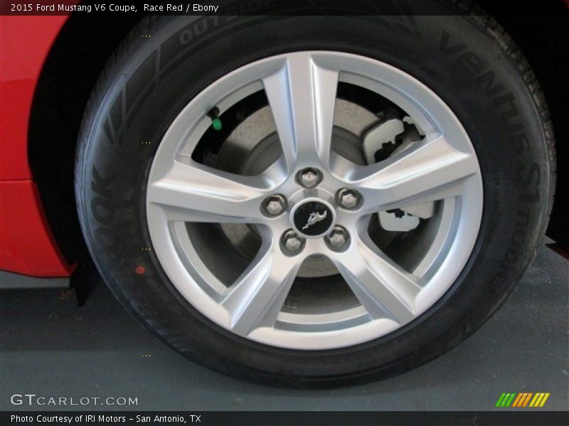 Race Red / Ebony 2015 Ford Mustang V6 Coupe