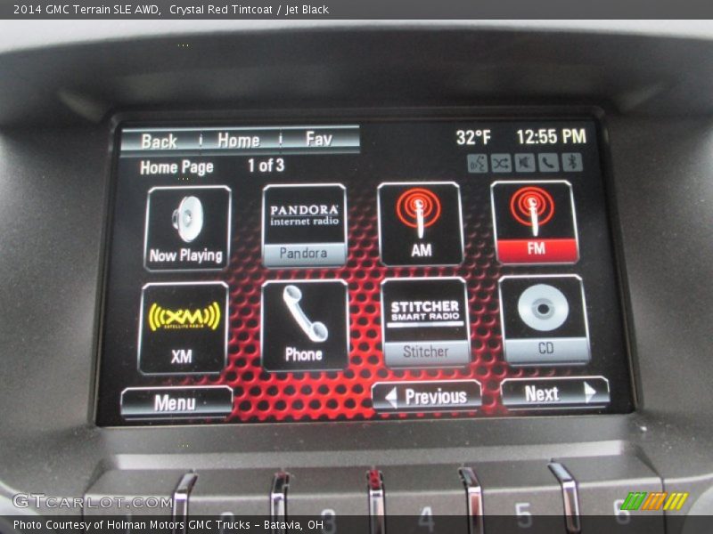 Crystal Red Tintcoat / Jet Black 2014 GMC Terrain SLE AWD
