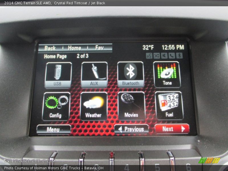 Crystal Red Tintcoat / Jet Black 2014 GMC Terrain SLE AWD