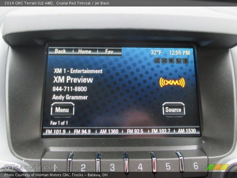 Crystal Red Tintcoat / Jet Black 2014 GMC Terrain SLE AWD