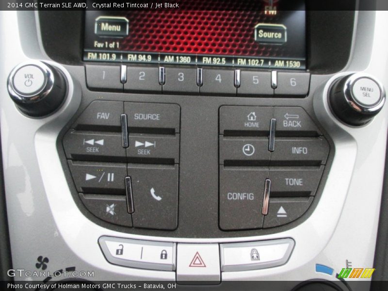 Crystal Red Tintcoat / Jet Black 2014 GMC Terrain SLE AWD