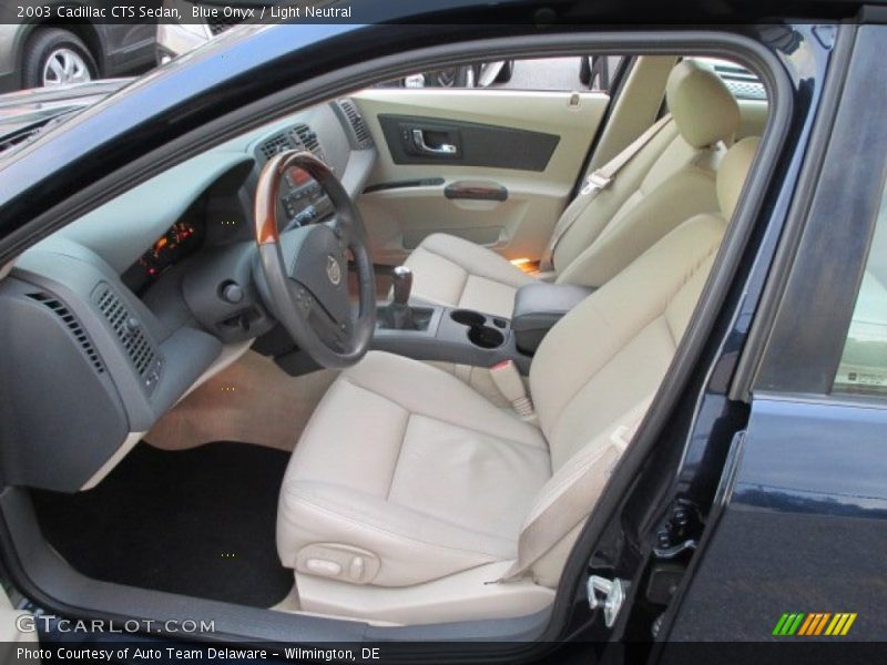  2003 CTS Sedan Light Neutral Interior