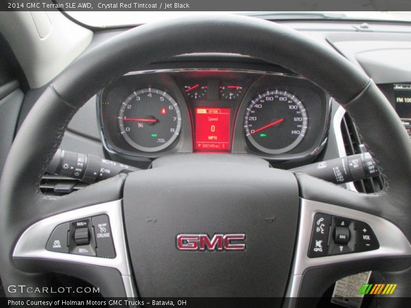 Crystal Red Tintcoat / Jet Black 2014 GMC Terrain SLE AWD