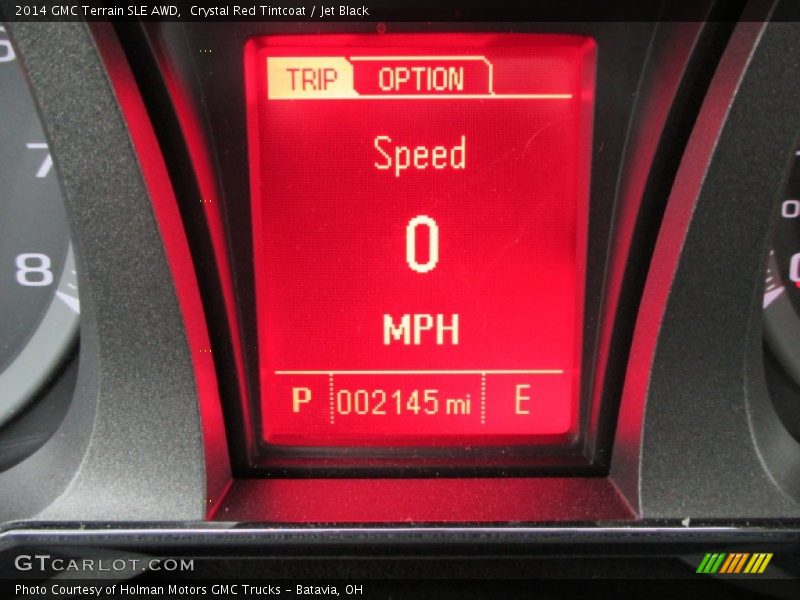Crystal Red Tintcoat / Jet Black 2014 GMC Terrain SLE AWD