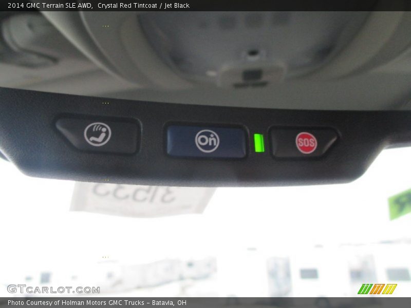 Crystal Red Tintcoat / Jet Black 2014 GMC Terrain SLE AWD