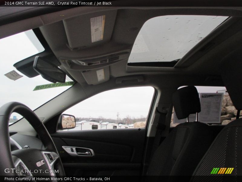 Crystal Red Tintcoat / Jet Black 2014 GMC Terrain SLE AWD