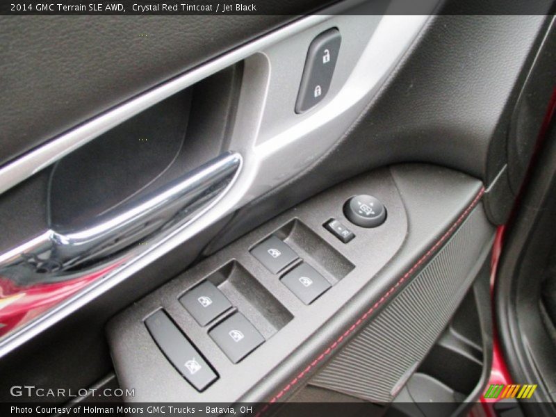 Crystal Red Tintcoat / Jet Black 2014 GMC Terrain SLE AWD