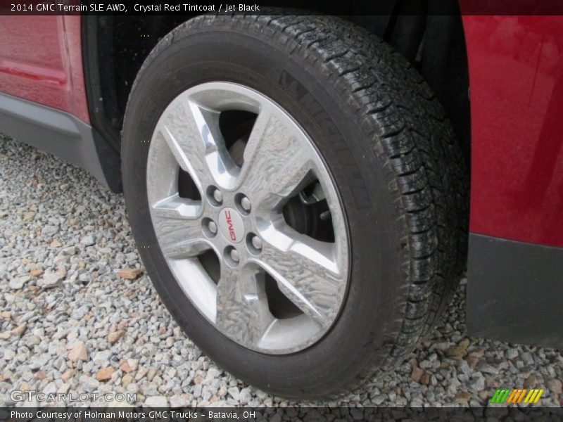 Crystal Red Tintcoat / Jet Black 2014 GMC Terrain SLE AWD