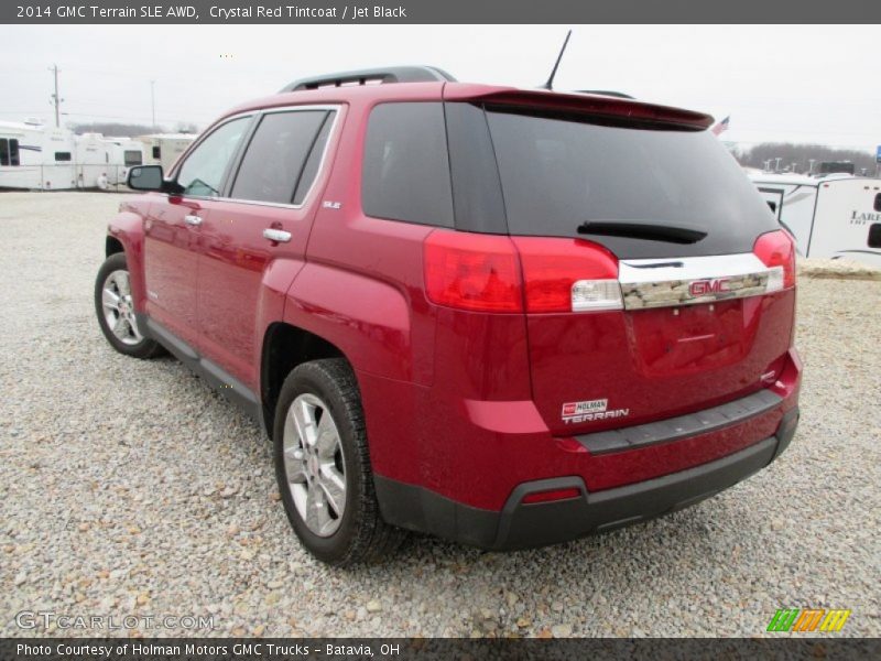 Crystal Red Tintcoat / Jet Black 2014 GMC Terrain SLE AWD