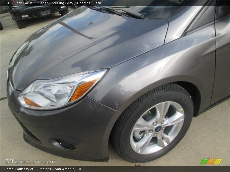 Sterling Gray / Charcoal Black 2014 Ford Focus SE Sedan