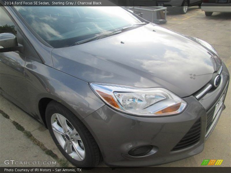 Sterling Gray / Charcoal Black 2014 Ford Focus SE Sedan