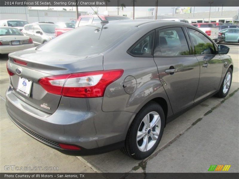 Sterling Gray / Charcoal Black 2014 Ford Focus SE Sedan