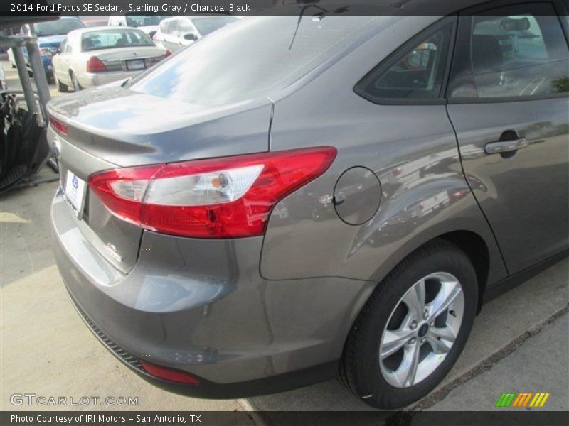 Sterling Gray / Charcoal Black 2014 Ford Focus SE Sedan