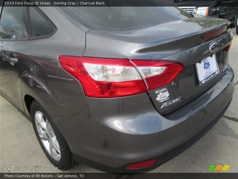 Sterling Gray / Charcoal Black 2014 Ford Focus SE Sedan