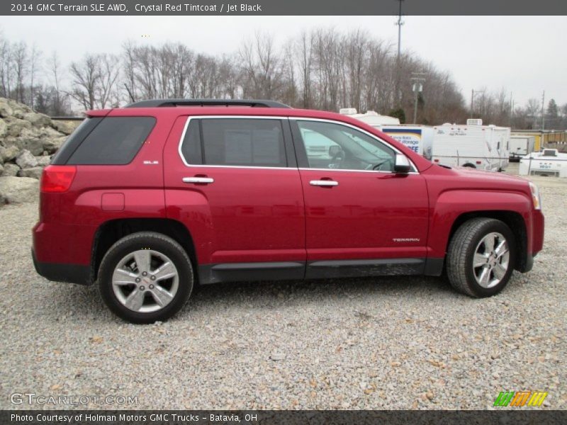 Crystal Red Tintcoat / Jet Black 2014 GMC Terrain SLE AWD