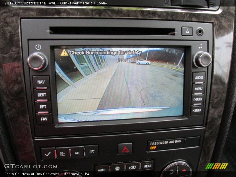 Quicksilver Metallic / Ebony 2012 GMC Acadia Denali AWD