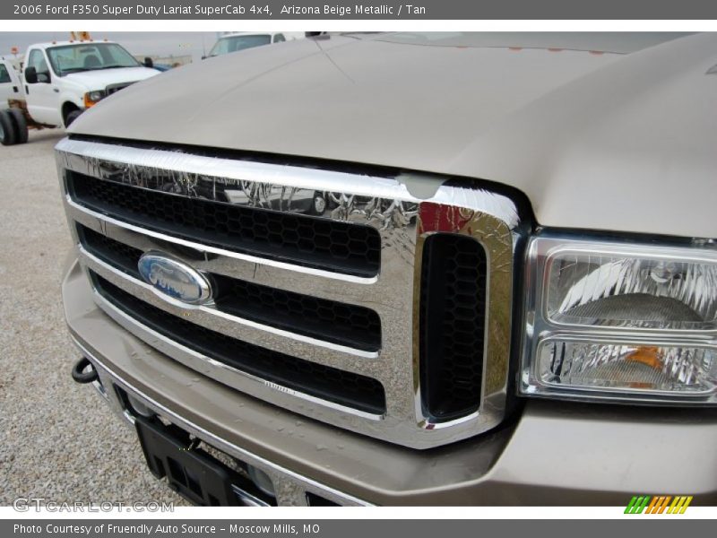 Arizona Beige Metallic / Tan 2006 Ford F350 Super Duty Lariat SuperCab 4x4