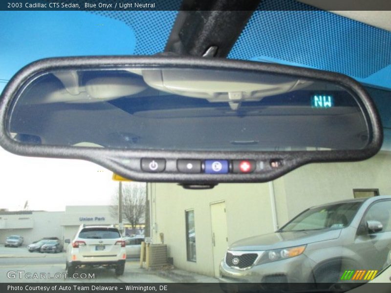 Blue Onyx / Light Neutral 2003 Cadillac CTS Sedan