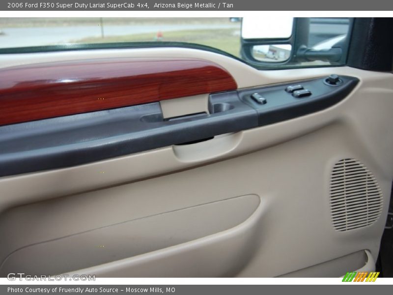Arizona Beige Metallic / Tan 2006 Ford F350 Super Duty Lariat SuperCab 4x4