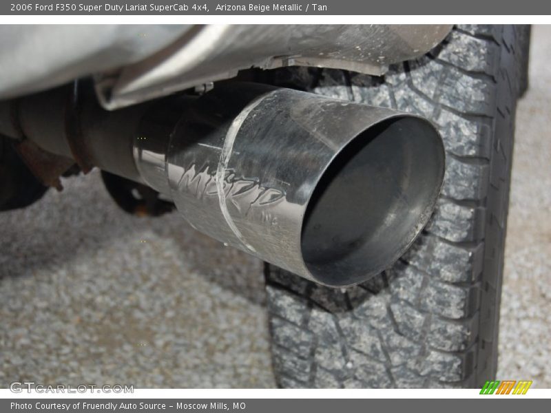 Arizona Beige Metallic / Tan 2006 Ford F350 Super Duty Lariat SuperCab 4x4