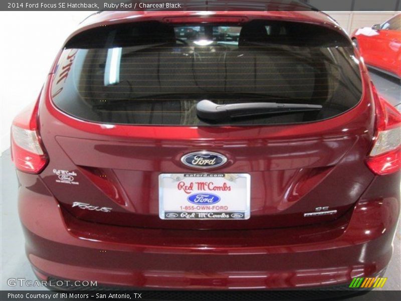 Ruby Red / Charcoal Black 2014 Ford Focus SE Hatchback