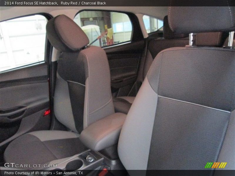 Ruby Red / Charcoal Black 2014 Ford Focus SE Hatchback