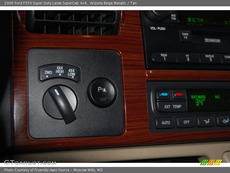 Arizona Beige Metallic / Tan 2006 Ford F350 Super Duty Lariat SuperCab 4x4
