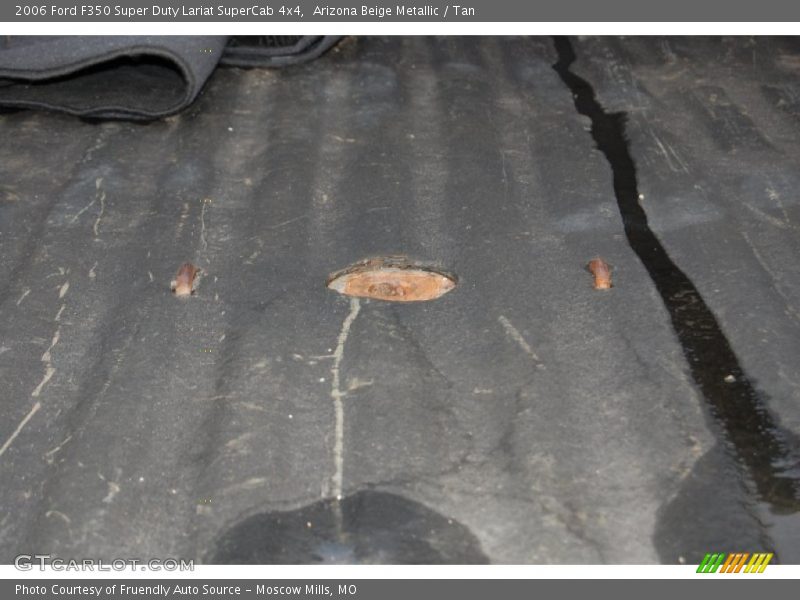 Arizona Beige Metallic / Tan 2006 Ford F350 Super Duty Lariat SuperCab 4x4