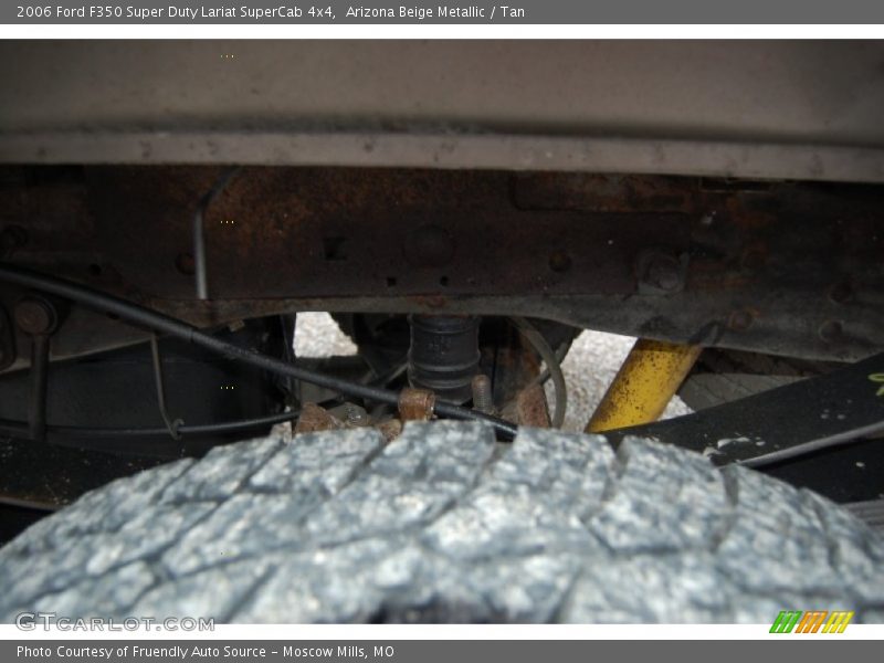 Arizona Beige Metallic / Tan 2006 Ford F350 Super Duty Lariat SuperCab 4x4
