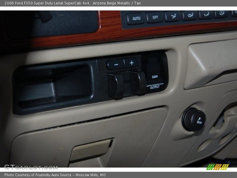 Arizona Beige Metallic / Tan 2006 Ford F350 Super Duty Lariat SuperCab 4x4