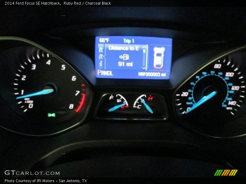 Ruby Red / Charcoal Black 2014 Ford Focus SE Hatchback