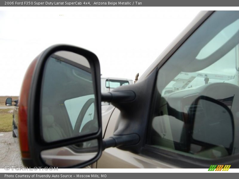 Arizona Beige Metallic / Tan 2006 Ford F350 Super Duty Lariat SuperCab 4x4