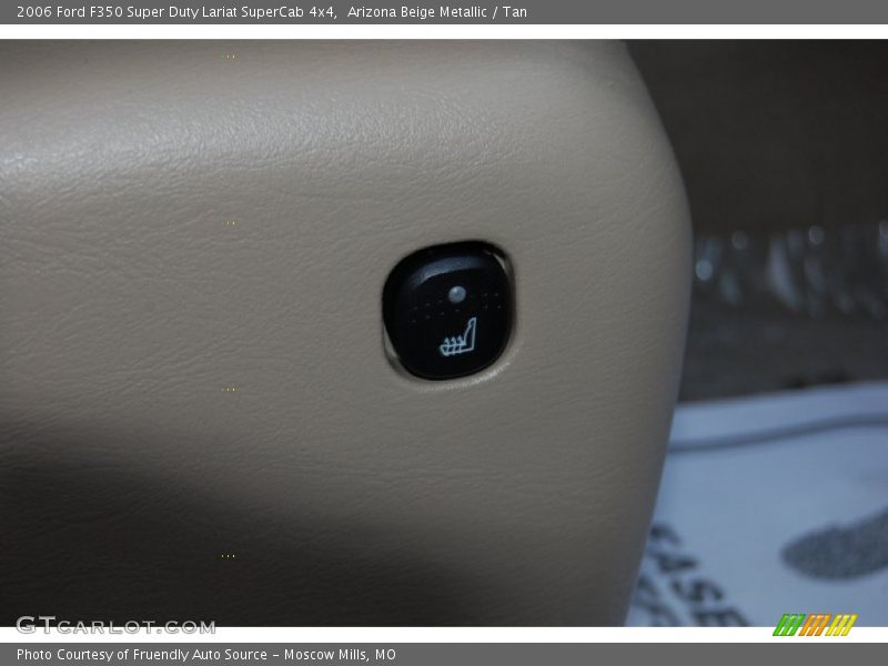 Arizona Beige Metallic / Tan 2006 Ford F350 Super Duty Lariat SuperCab 4x4