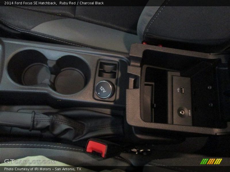 Ruby Red / Charcoal Black 2014 Ford Focus SE Hatchback